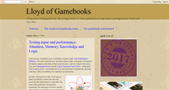 Desktop Screenshot of lloydofgamebooks.com